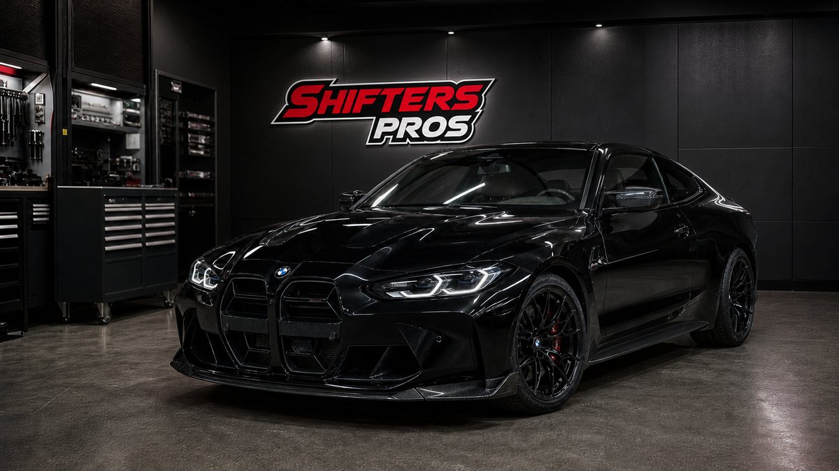 BMW M4 reprogrammée par Shifters Pros, centre référencé RS-Tronic